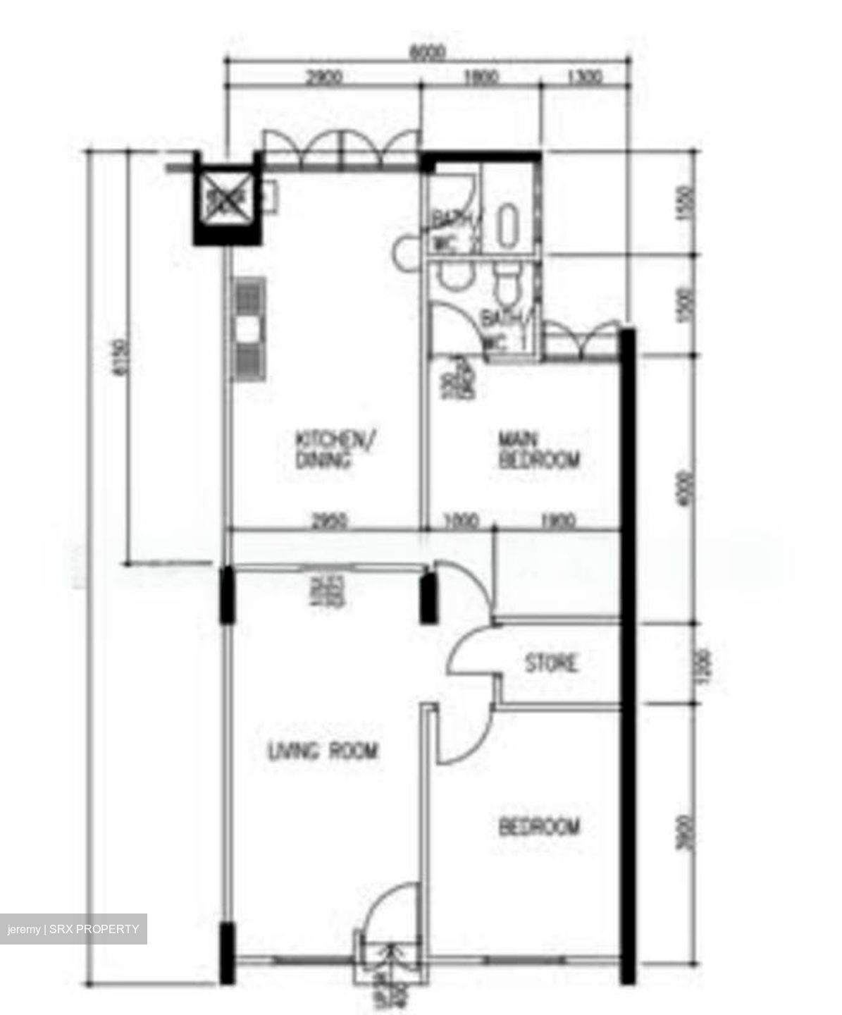 Blk 607 Clementi West Street 1 (Clementi), HDB 3 Rooms #596388491